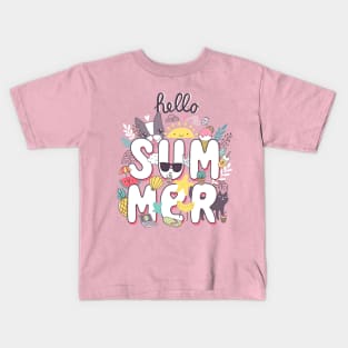 Hello Summer Kids T-Shirt